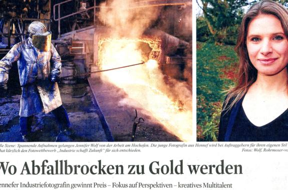 Artikel über Jennifer Wolf im Kölner Stadtanzeiger